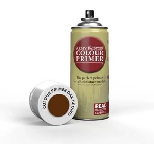 Army Painter Sprejový základ Oak Brown - Odolná základna Army Painter Sprejový základ Oak Brown - Odolná základna