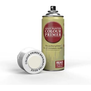Army Painter BrainmattrBeige Primaire en spray - Spray Primer - Publicité Army Painter BrainmattrBeige Primaire en spray - Spray Primer - Publicité