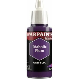 The Army Painter Warpaints Fanatic Effets Acryliques - Diabolic Plum - Type de Modèle : Miniatures - Type de Peinture : Acrylique - Quantité : 1 pc - Publicité The Army Painter Warpaints Fanatic Effets Acryliques - Diabolic Plum - Type de Modèle : Miniatures - Type de Peinture : Acrylique - Quantité : 1 pc - Publicité