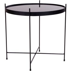 House Nordic Venezia Table Basse - Ronde, Acier & Verre, 48x48 cm - Publicité House Nordic Venezia Table Basse - Ronde, Acier & Verre, 48x48 cm - Publicité