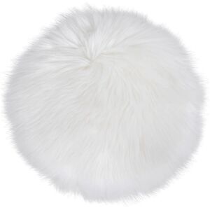 Cuscino seduta House Nordic 3981140 - Pelle di agnello artificiale, avorio, 35cm Cuscino seduta House Nordic 3981140 - Pelle di agnello artificiale, avorio, 35cm