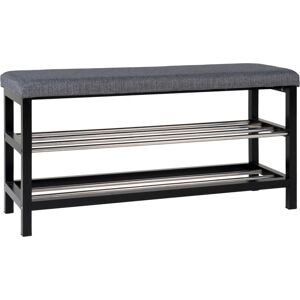 House Nordic Padova Bænk - 2 Regale, 100x34x50cm - Bank House Nordic Padova Bænk - 2 Regale, 100x34x50cm - Bank