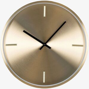 House Nordic Horloge rond en or - Ø30cm Décoratif et pratique - Publicité House Nordic Horloge rond en or - Ø30cm Décoratif et pratique - Publicité