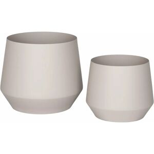 House Nordic TROFA Sand Stahl Blumentopf-Set - Innen- und Außen House Nordic TROFA Sand Stahl Blumentopf-Set - Innen- und Außen