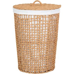 House Nordic Pomal pyykkikori - Puuvilla, Metalli, Paperi, Polyesteri - Pyykkikori, ø42x56 cm House Nordic Pomal pyykkikori - Puuvilla, Metalli, Paperi, Polyesteri - Pyykkikori, ø42x56 cm