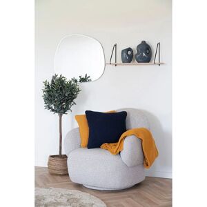 House Nordic Ocher recycled cotton blanket - Blanket House Nordic Ocher recycled cotton blanket - Blanket