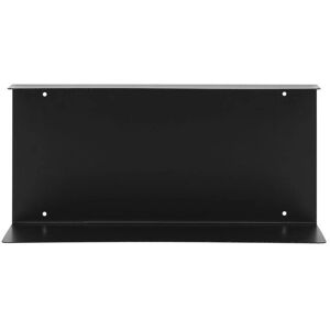 House Nordic Svart stål vägghylla - Vägghylla - Modern design - Hållbart stål - Kompakt storlek House Nordic Svart stål vägghylla - Vägghylla - Modern design - Hållbart stål - Kompakt storlek