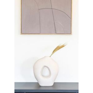 House Nordic Vase - White Ceramic - 24x10.5x27.8 cm - Vase House Nordic Vase - White Ceramic - 24x10.5x27.8 cm - Vase
