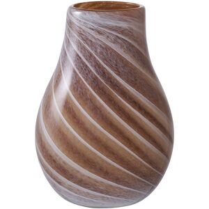 House Nordic Vase - Brown - 16x23 cm - Glass Decor House Nordic Vase - Brown - 16x23 cm - Glass Decor