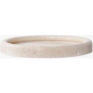 House Nordic Rundt fat - Naturlig travertin - 25,5cm - Beige House Nordic Rundt fat - Naturlig travertin - 25,5cm - Beige