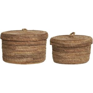 House Nordic 2 paniers en feuilles de bananier - Set pour la maison et l'organisation - Publicité House Nordic 2 paniers en feuilles de bananier - Set pour la maison et l'organisation - Publicité