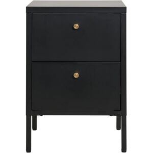 House Nordic Dalby - Kommod, 2 lådor, svart stål, 40 x 40 x 595 cm House Nordic Dalby - Kommod, 2 lådor, svart stål, 40 x 40 x 595 cm
