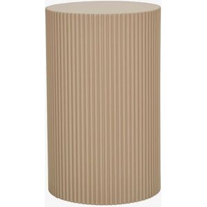 House Nordic - Sivupöytä Faranse - Beige - 30x30x50 cm House Nordic - Sivupöytä Faranse - Beige - 30x30x50 cm