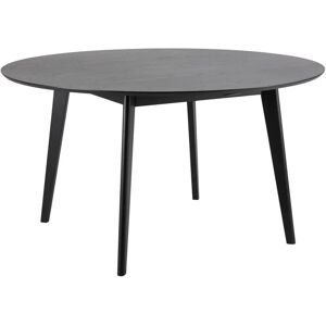 NORDFORM Roxy 140cm Round Black Dining Table - Dining Table NORDFORM Roxy 140cm Round Black Dining Table - Dining Table