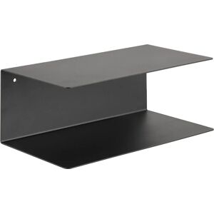 Étagère Murale Andas Jonas - Noir Industriel - 35x20x14cm - Publicité Étagère Murale Andas Jonas - Noir Industriel - 35x20x14cm - Publicité
