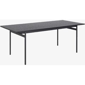 Homeroom Zelda 90x200cm Svart Spisebord - Spisebord Homeroom Zelda 90x200cm Svart Spisebord - Spisebord
