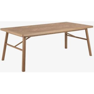 MUEBLES Oakland 587 - Spisebord av eik - 200x100x75cm MUEBLES Oakland 587 - Spisebord av eik - 200x100x75cm