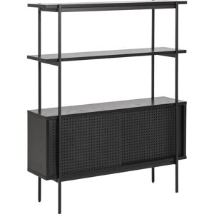 Étagère Oakland 463 de MUEBLES - Noir - Style Industriel - Publicité Étagère Oakland 463 de MUEBLES - Noir - Style Industriel - Publicité