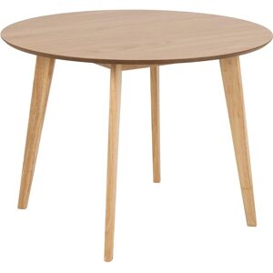 ACTONA GROUP Roxby Round Dining Table - Wood Finish ACTONA GROUP Roxby Round Dining Table - Wood Finish
