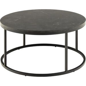 MUEBLES Oakland 911 Black Marble Coffee Table - Coffee Table MUEBLES Oakland 911 Black Marble Coffee Table - Coffee Table