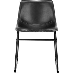 Signature Zairea - Chaise de salle à manger vintage en PU - Chaise de salle à manger - Publicité Signature Zairea - Chaise de salle à manger vintage en PU - Chaise de salle à manger - Publicité