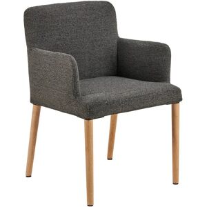 Signature Prisanna - Chaise de salle à manger avec accoudoirs - Design moderne - Publicité Signature Prisanna - Chaise de salle à manger avec accoudoirs - Design moderne - Publicité