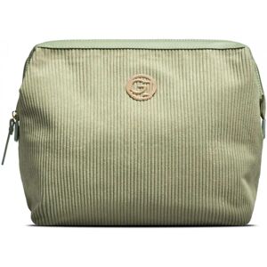 Gillian Jones Borsa da Viaggio con Gancio - Verde - Trousse da Toilette Gillian Jones Borsa da Viaggio con Gancio - Verde - Trousse da Toilette