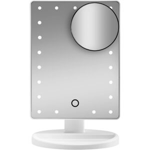 Gillian Jones Sminkspegel med LED-ljus - Vit Gillian Jones Sminkspegel med LED-ljus - Vit