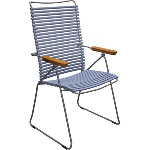 Chaise d'extérieur HOUE Click - Bleu Colombe et Bambou - Mobilier d'extérieur - Publicité Chaise d'extérieur HOUE Click - Bleu Colombe et Bambou - Mobilier d'extérieur - Publicité