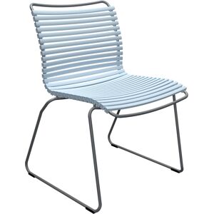 Chaise à dîner HOUE Click - Bleu poussière - Empilable pour extérieur - Publicité Chaise à dîner HOUE Click - Bleu poussière - Empilable pour extérieur - Publicité