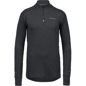 Endurance Camisa Funcional Tune Melange 1/2 Cierre Negra - Hombre Endurance Camisa Funcional Tune Melange 1/2 Cierre Negra - Hombre