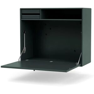 Montana STUDIO Vegghengt skrivebord - BlackJade - Stor arbeidsflate Montana STUDIO Vegghengt skrivebord - BlackJade - Stor arbeidsflate