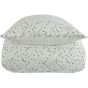 Borg Living Zodiac White Sengetøy - 150x210 cm - Hvit - Stjernebilde Borg Living Zodiac White Sengetøy - 150x210 cm - Hvit - Stjernebilde