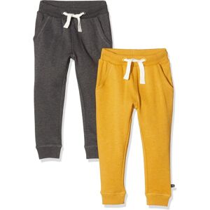 Minymo Joggingbroeken - 2-pack - Geel/Grijs Minymo Joggingbroeken - 2-pack - Geel/Grijs