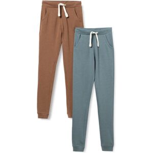 Minymo Joggingbyxor - 2-Pack - Toffee/Aquagrün - Bomull - Typ: Joggingbyxor Minymo Joggingbyxor - 2-Pack - Toffee/Aquagrün - Bomull - Typ: Joggingbyxor