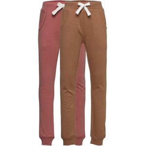Minymo - BASIC 37 - Canyon Rose/Brun - 2-Pack - Sweat Pant Minymo - BASIC 37 - Canyon Rose/Brun - 2-Pack - Sweat Pant