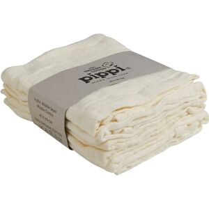 Zestaw Ekologicznych Tkanin Pippi Baby - 65x65 - Muslin Biały - Tekstylia dla Dzieci Zestaw Ekologicznych Tkanin Pippi Baby - 65x65 - Muslin Biały - Tekstylia dla Dzieci