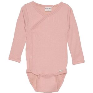 Minymo Roze Misty Pink Baby Bodysuit - Baby Bodysuit Minymo Roze Misty Pink Baby Bodysuit - Baby Bodysuit