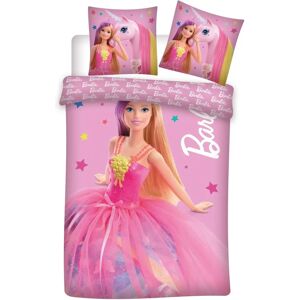 Barbie Junior sänggavel - 100x140 cm - Vändbart bomullssätt Barbie Junior sänggavel - 100x140 cm - Vändbart bomullssätt