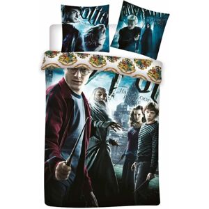 Harry Potter Sengetøj - Dumbledore & Hogwarts - 2-i-1 - Bomuld Harry Potter Sengetøj - Dumbledore & Hogwarts - 2-i-1 - Bomuld