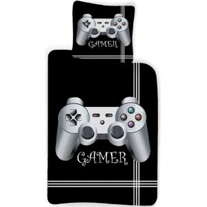PlayStation Gamer Sängkläder - 140x200cm - 2-i-1 Design - Bomull PlayStation Gamer Sängkläder - 140x200cm - 2-i-1 Design - Bomull