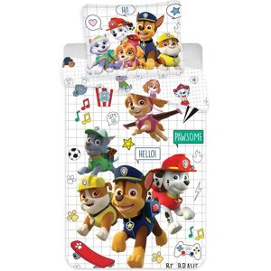 Paw Patrol Pawsome Vendbart Sengetøj - 100x140 cm Paw Patrol Pawsome Vendbart Sengetøj - 100x140 cm