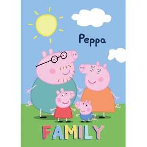 Peppa Pig fleece blanket - 100x140 cm Peppa Pig fleece blanket - 100x140 cm