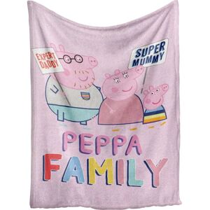 Peppa Pig Pink Fleece Throw Blanket - throw blanket Peppa Pig Pink Fleece Throw Blanket - throw blanket