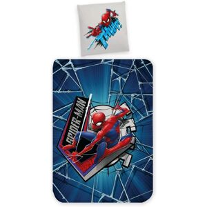 Spiderman Junior Sengetøj - Blå - Sengegarn Spiderman Junior Sengetøj - Blå - Sengegarn