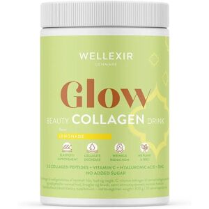 Wellexir - Kollagen drik Glow Beauty Lemonade - 360 g - Understøtter hud & hår Wellexir - Kollagen drik Glow Beauty Lemonade - 360 g - Understøtter hud & hår