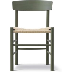 Fredericia J39 Mogensen Spisebordstol - Khaki Grønn - 46cm SH Fredericia J39 Mogensen Spisebordstol - Khaki Grønn - 46cm SH