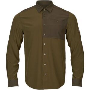 Härkila - Logmar - Dark olive - Polyester-elastan - shirt Härkila - Logmar - Dark olive - Polyester-elastan - shirt