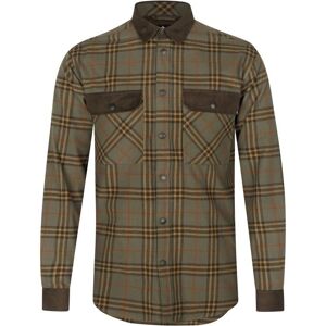Seeland - Banff Shirt - Grape Leaf - Terracotta Check - Shirt Seeland - Banff Shirt - Grape Leaf - Terracotta Check - Shirt