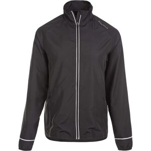 Veste de Course Shela Noire pour Femmes - Course, Fitness & Vélo - Publicité Veste de Course Shela Noire pour Femmes - Course, Fitness & Vélo - Publicité